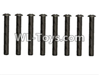 Wltoys 10428-E Parts-2.5x20 Pan head screws(10pcs)-12428.0106,Wltoys 10428-E 1/10 Parts,Wltoys 10428-E Rc Car Parts