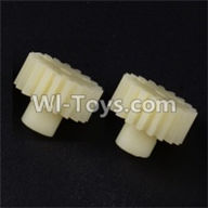 Wltoys 12401 0297 19T Motor gear(2pcs)-19 Teeth,Wltoys 12401 RC Car Spare Parts Replacement Accessories,1:12 Scale 4wd,2.4G 12401 rc racing car Parts,On Road Drift Racing Truck Car Parts