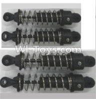 Wltoys 12401 Shock absorber assembly(2pcs Short and 2pcs Long),Wltoys 12401 RC Car Spare Parts Replacement Accessories,1:12 Scale 4wd,2.4G 12401 rc racing car Parts,On Road Drift Racing Truck Car Parts