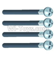 Wltoys 12401 0239 Half teeth screw(4PCS)-M3X36PMO,Wltoys 12401 RC Car Spare Parts Replacement Accessories,1:12 Scale 4wd,2.4G 12401 rc racing car Parts,On Road Drift Racing Truck Car Parts