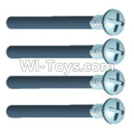 Wltoys 12401 0240 Half teeth screw(4PCS)-M3X30PMO,Wltoys 12401 RC Car Spare Parts Replacement Accessories,1:12 Scale 4wd,2.4G 12401 rc racing car Parts,On Road Drift Racing Truck Car Parts