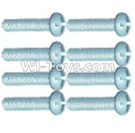 Wltoys 12401 0253 Pan head screws(8PCS)-M2.6X12,Wltoys 12401 RC Car Spare Parts Replacement Accessories,1:12 Scale 4wd,2.4G 12401 rc racing car Parts,On Road Drift Racing Truck Car Parts