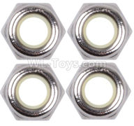 Wltoys 124012 M4 Anti loose nut Parts(4PCS)-M4 Anti loose nut(4PCS),1/12 Wltoys 124012 Parts,Wltoys 124012 RC Car Parts