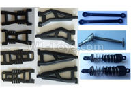 Wltoys 124012 Front sway arm + rear sway arm + steering rod + cardan shaft assembly + shock absorber assembly-124012.1227,1/12 Wltoys 124012 Parts,Wltoys 124012 RC Car Parts