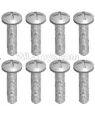 Wltoys 124012 Cross recessed pan head screws Parts(8PCS)-M2X10 PM-12428.0110,1/12 Wltoys 124012 Parts,Wltoys 124012 RC Car Parts