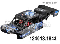 Wltoys 124016 Body shell cover Assembly,Wltoys 124016 1/12 Parts,Wltoys 124016 RC Car Parts