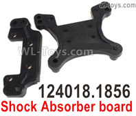 Wltoys 124016 Shock absorber board. Official-2pcs. 124016.1856, Wltoys 124016 1/12 Parts,Wltoys 124016 RC Car Parts