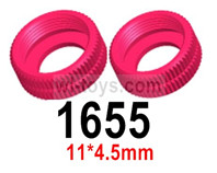 Wltoys 124016 Shock-absorbing sealing cap, 124016.1655. 11*4.5mm. Total 2pcs. Wltoys 124016 1/12 Parts,Wltoys 124016 RC Car Parts