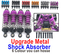 Wltoys 124019 Metal Shock Absorber.124019.1837, Total  4pcs. It Can be used for the Front or Rear. There are 5 colors you an choose.