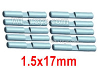 Wltoys 124019 Differential axis group-8pcs-1.5x17mm-12428.0073,Wltoys 124019 1/12 Parts,Wltoys 124019 RC Car Parts