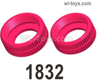 Wltoys 124019 Shock-absorbing sealing cap, 124019.1832. 11*4.5mm. Total 2pcs. Wltoys 124019 1/12 Parts,Wltoys 124019 RC Car Parts