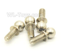 Wltoys 124019 Ball head screws-4pcs-4.9X13.6mm-124019.1337,Wltoys 124019 1/12 Parts,Wltoys 124019 RC Car Parts