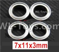 Wltoys 124019 Ball bearing 7X11X3mm-A949-35,Wltoys 124019 1/12 Parts,Wltoys 124019 RC Car Parts