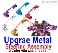 Wltoys 124019 Upgrae Metal Steering Assembly. 5 Color you can choose. Wltoys 124019 1/12 Parts,Wltoys 124019 RC Car Parts