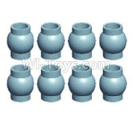 Wltoys 12403 A303 Ball-Head Screws units(8pcs),Wltoys 12403 RC Car Spare Parts Replacement Accessories,1:12 Scale 4wd,2.4G 12403 rc racing car Parts,On Road Drift Racing Truck Car Parts