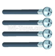 Wltoys 12403 Half teeth screw(4PCS)-M3X36PMO,Wltoys 12403 RC Car Spare Parts Replacement Accessories,1:12 Scale 4wd,2.4G 12403 rc racing car Parts,On Road Drift Racing Truck Car Parts
