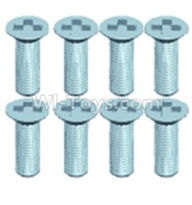 Wltoys 12403 Countersunk head screws(8PCS)-M2.5X6,Wltoys 12403 RC Car Spare Parts Replacement Accessories,1:12 Scale 4wd,2.4G 12403 rc racing car Parts,On Road Drift Racing Truck Car Parts