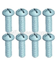 Wltoys 12403 Pan head screws(8PCS)-M3X10,Wltoys 12403 RC Car Spare Parts Replacement Accessories,1:12 Scale 4wd,2.4G 12403 rc racing car Parts,On Road Drift Racing Truck Car Parts