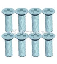 Wltoys 12403 Countersunk head screws(8PCS)-M3X10,Wltoys 12403 RC Car Spare Parts Replacement Accessories,1:12 Scale 4wd,2.4G 12403 rc racing car Parts,On Road Drift Racing Truck Car Parts