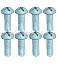 Wltoys 12403 Pan head screws(8PCS)-M3X12,Wltoys 12403 RC Car Spare Parts Replacement Accessories,1:12 Scale 4wd,2.4G 12403 rc racing car Parts,On Road Drift Racing Truck Car Parts
