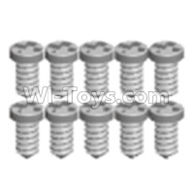 Wltoys 12404 Pan head screws(8PCS)-M1.6X6,Wltoys 12404 RC Car Spare Parts Replacement Accessories,1:12 Scale 4wd,2.4G 12404 rc racing car Parts,On Road Drift Racing Truck Car Parts
