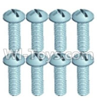 Wltoys 12404 Pan head screws(8PCS)-M2.6X8,Wltoys 12404 RC Car Spare Parts Replacement Accessories,1:12 Scale 4wd,2.4G 12404 rc racing car Parts,On Road Drift Racing Truck Car Parts