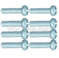 Wltoys 12404 Pan head screws(8PCS)-M2.6X12,Wltoys 12404 RC Car Spare Parts Replacement Accessories,1:12 Scale 4wd,2.4G 12404 rc racing car Parts,On Road Drift Racing Truck Car Parts