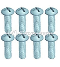 Wltoys 12404 Pan head screws(8PCS)-M3X12,Wltoys 12404 RC Car Spare Parts Replacement Accessories,1:12 Scale 4wd,2.4G 12404 rc racing car Parts,On Road Drift Racing Truck Car Parts