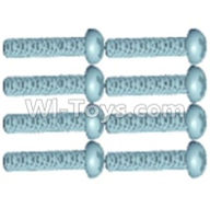 Wltoys 12404 Pan head screws(8PCS)-M3X14,Wltoys 12404 RC Car Spare Parts Replacement Accessories,1:12 Scale 4wd,2.4G 12404 rc racing car Parts,On Road Drift Racing Truck Car Parts