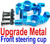 Wltoys 12428-B Parts-0005-02 Upgade Metal Front steering cup,Left and Right Universal joint(2pcs) ,Wltoys 12428-B Rc Car Spare Parts Replacement Accessories,1:12 Scale 4wd,2.4G 12428-B rc racing car Parts,On Road Drift Racing Truck Car Parts