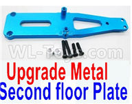 Wltoys 12428-C.0008-02 Upgrade Metal Upper Plate,Second floor Plate ,Wltoys 12428-C Rc Car Parts Replacement Accessories,1:12 Scale 4wd,2.4G 12428-B rc racing car Parts,On Road Drift Racing Truck Car Parts