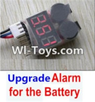 Wltoys 12423 Car Spare Parts-00123-04 Upgrade Alarm for the Battery,Can test whether your battery has enouth power,Wltoys 12423 RC Car Spare Parts Replacement Accessories,1:12 Scale 4wd,2.4G 12423 RC racing car Parts,On Road Drift Racing Truck Car Parts