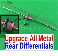Wltoys 12423 Car Spare Parts-00133-03 Upgrade All Metal Rear Differentials Assembly ,Wltoys 12423 RC Car Spare Parts Replacement Accessories,1:12 Scale 4wd,2.4G 12423 RC racing car Parts,On Road Drift Racing Truck Car Parts