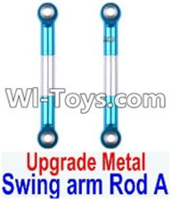 Wltoys 12428 Upgrade Parts-Metal Swing arm Rod A(2pcs) Parts, 12428-0020, Wltoys 12428 Upgrade Parts