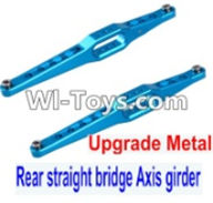Wltoys 12428 Upgrade Parts-Metal Rear straight bridge Axis girder for the Rear Swing Arm(2pcs), 12428-0023