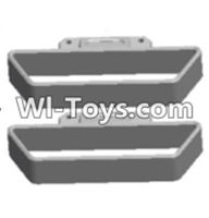 Wltoys 12423 Car Spare Parts-0034 Protecting wing(2pcs),Wltoys 12423 RC Car Spare Parts Replacement Accessories,1:12 Scale 4wd,2.4G 12423 RC racing car Parts,On Road Drift Racing Truck Car Parts