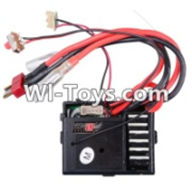 Wltoys 12423 Car Spare Parts-0056 Three in one ciRCuit board,receiver board,Wltoys 12423 RC Car Spare Parts Replacement Accessories,1:12 Scale 4wd,2.4G 12423 RC racing car Parts,On Road Drift Racing Truck Car Parts