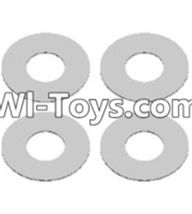 Wltoys 12423 Car Spare Parts-0066 Flat washers(4PCS)-12X5.2X0.2mm,Wltoys 12423 RC Car Spare Parts Replacement Accessories,1:12 Scale 4wd,2.4G 12423 RC racing car Parts,On Road Drift Racing Truck Car Parts
