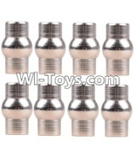 Wltoys 12423 Car Spare Parts-0077 Ball head A(M4.8X8)-8pcs,Wltoys 12423 RC Car Spare Parts Replacement Accessories,1:12 Scale 4wd,2.4G 12423 RC racing car Parts,On Road Drift Racing Truck Car Parts