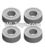 Wltoys 12423 Car Spare Parts-0095 Bearing(4pcs-5X11X4MM),Wltoys 12423 RC Car Spare Parts Replacement Accessories,1:12 Scale 4wd,2.4G 12423 RC racing car Parts,On Road Drift Racing Truck Car Parts