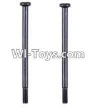 Wltoys 12423 Car Spare Parts-0096 Cross step lower half tooth screw(2PCS)-2.5X40MM,Wltoys 12423 RC Car Spare Parts Replacement Accessories,1:12 Scale 4wd,2.4G 12423 RC racing car Parts,On Road Drift Racing Truck Car Parts