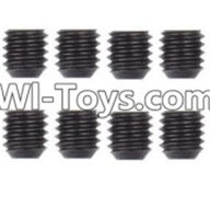 Wltoys 12423 Car Spare Parts-0098 M3 Machine Screws(8PCS)-M3X3,Wltoys 12423 RC Car Spare Parts Replacement Accessories,1:12 Scale 4wd,2.4G 12423 RC racing car Parts,On Road Drift Racing Truck Car Parts