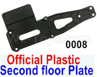 Wltoys 12427 Parts Official Upper Plate,Second floor Plat-12427-0008,Wltoys 12427 RC Car Parts,Wltoys 1/12 Parts