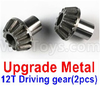 Wltoys 12427 Parts-Upgrade Metal 12T Driving gear(2pcs)-12427-0012,Wltoys 12427 RC Car Parts,Wltoys 1/12 Parts