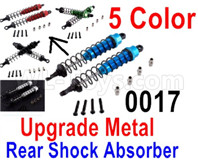 Wltoys 12427 Parts-Upgrade Metal Rear Shock Absorber(2pcs)12427-0017 ,,5 color you can choose.Wltoys 12427 Upgrade Parts,Wltoys 1/12 Upgrade Parts