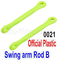 Wltoys 12427 Parts-Official Plastic Swing arm Rod B(2pcs)-12427-0021,Wltoys 12427 RC Car Parts,Wltoys 1/12 Parts