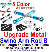 Wltoys 12427 Parts-Upgrade Metal Swing Arm B-12427-0021,Wltoys 12427 RC Car Parts,Wltoys 1/12 Parts