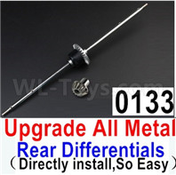 Wltoys 12427 Parts-Upgrade All Metal Rear Differentials-2020 Version,Can Directly install,So Easy,Wltoys 12427 RC Car Parts,Wltoys 1/12 Parts