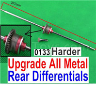 Wltoys 12427 Parts-Upgrade All Metal Rear Differentials Assembly-12427-00133,Wltoys 12427 RC Car Parts,Wltoys 1/12 Parts