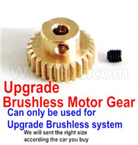 Wltoys 12427 Parts-Upgrade Motor gear(The motor Gear hole diameter is 3.2mm,Perfect for the Upgrade Brushless motor),Wltoys 12427 RC Car Parts,Wltoys 1/12 Parts